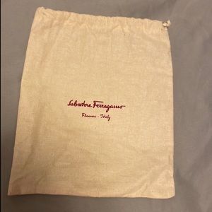 Authentic Salvatore Ferragamo dust bag
